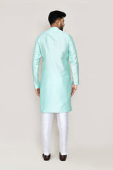 Light Green Kurta with Straight Fit Pant
